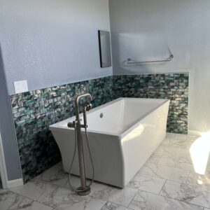 remodeled bathroom