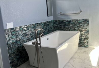 remodeled bathroom