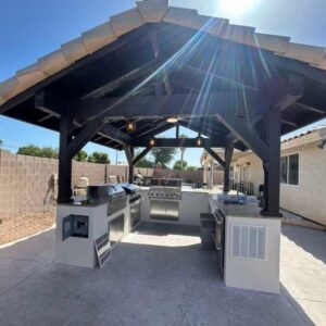 Backyard Pergola