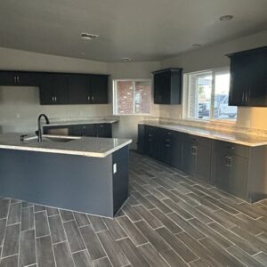 Blue Remodeled Kitchen 2
