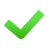 Green checkmark
