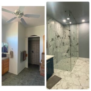 Master Bathroom Shower Remodel