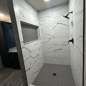Remodeled Shower