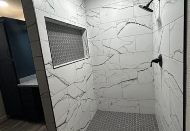 Remodeled Shower
